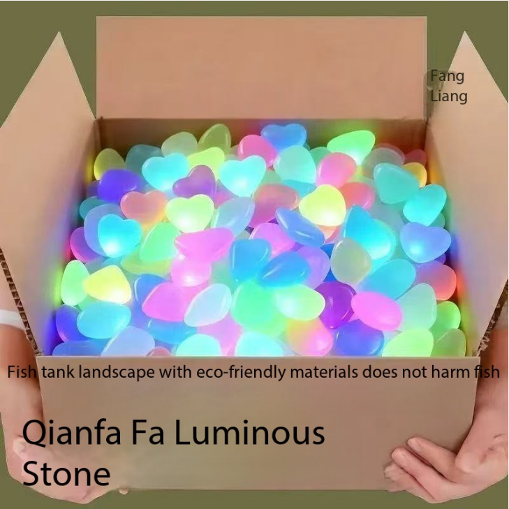 Marine Fish Tank - Pietre Luminose Colorate da 1CM, 100