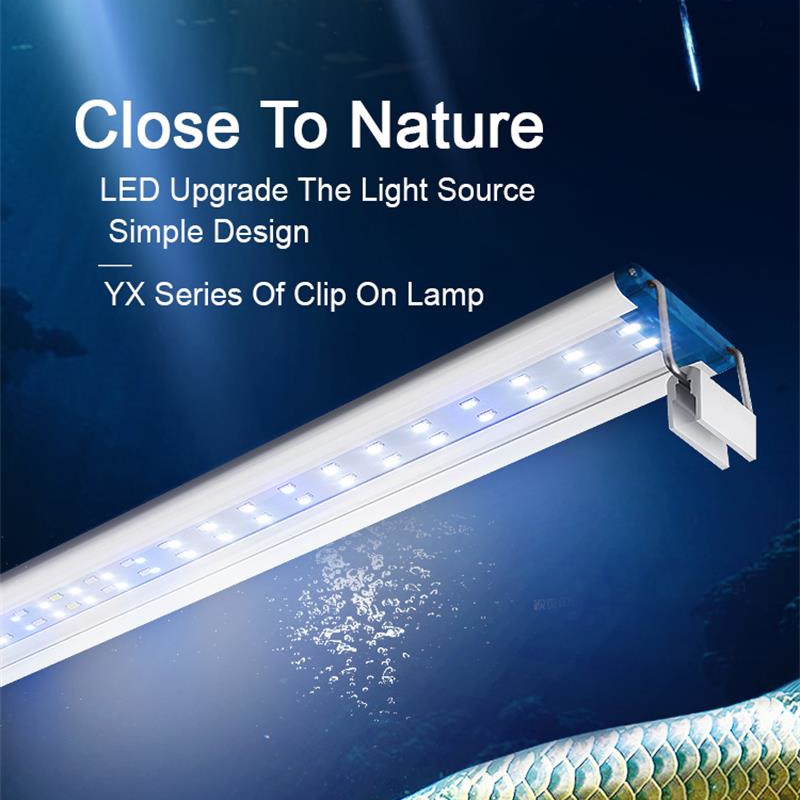 Aquarium Marine Lights - Clip impermeabile estensibile sulla lampada per