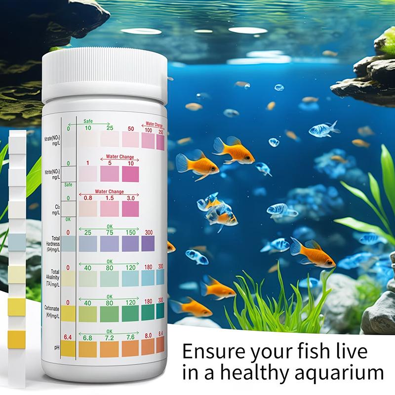Reef Aquarium - Strisce per Test dell'Acqua dell'Acquario 8