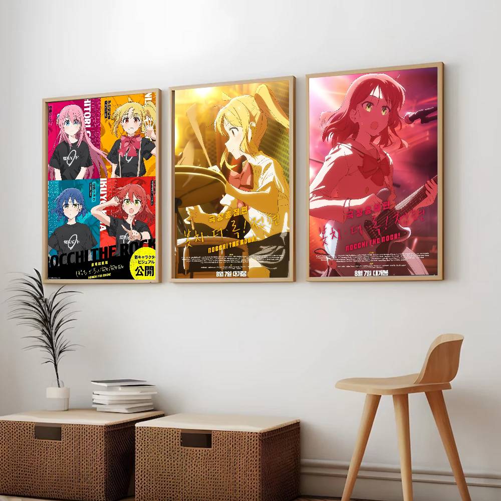 Live Rock - Poster Anime B-Bocchi the Rock, stampa