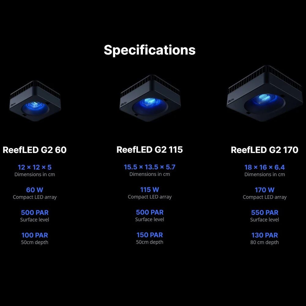 RedSea ReefLED G2 60/115/170 N - Reef Lighting recensione e prezzo