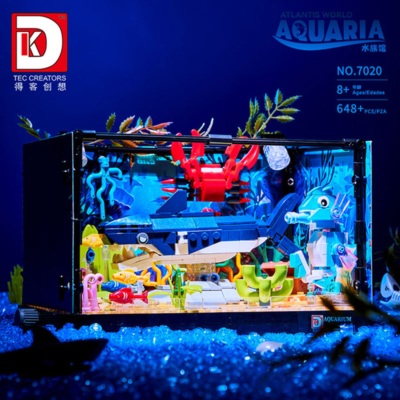 648PCS Shark Ecosystem Tank Bu - Aquarium Marine World recensione e prezzo