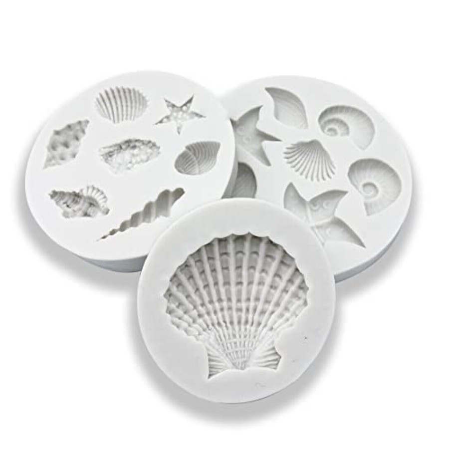 Set di 3 Stampi in Silicone a  - Marine Coral recensione e prezzo