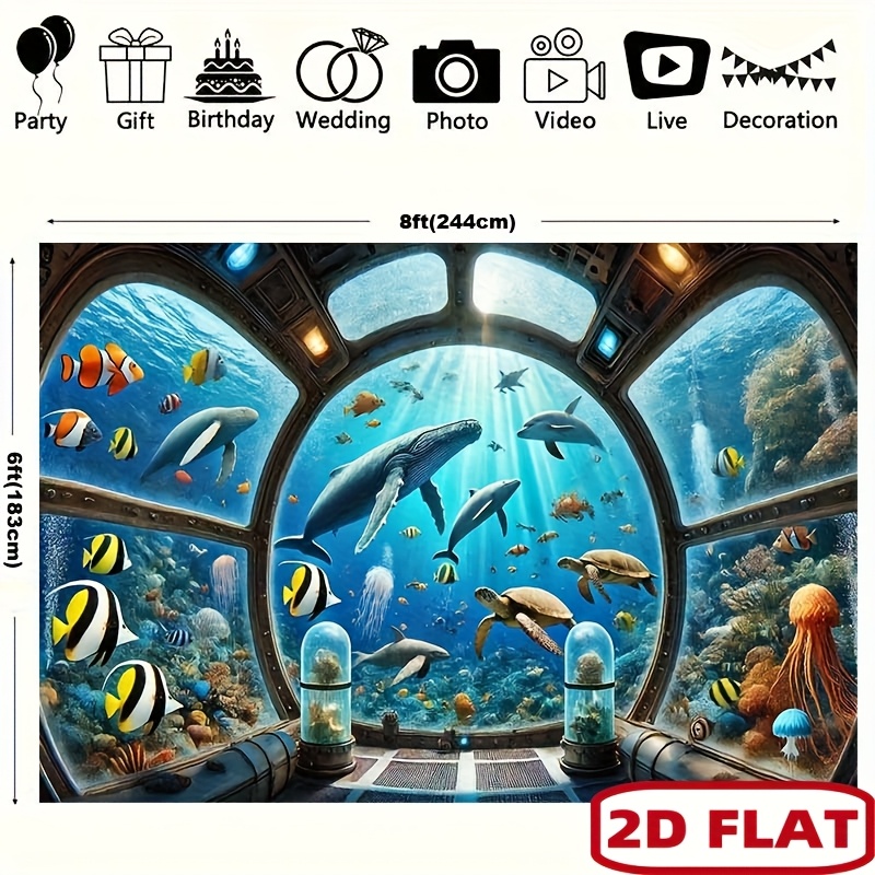 Arazzo con Stampa 2D di Finest - Ocean Aquarium recensione e prezzo
