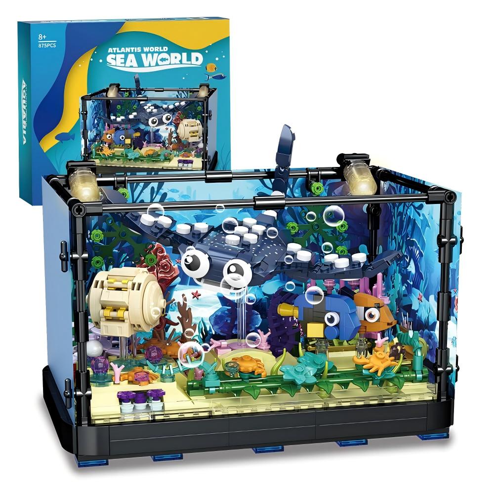 Set di Costruzioni Acquario -  - Marine Aquarium Cube recensione e prezzo