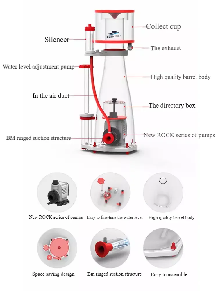 220-240V 50Hz Bubble Magus Cur - Reef Tank Filter recensione e prezzo