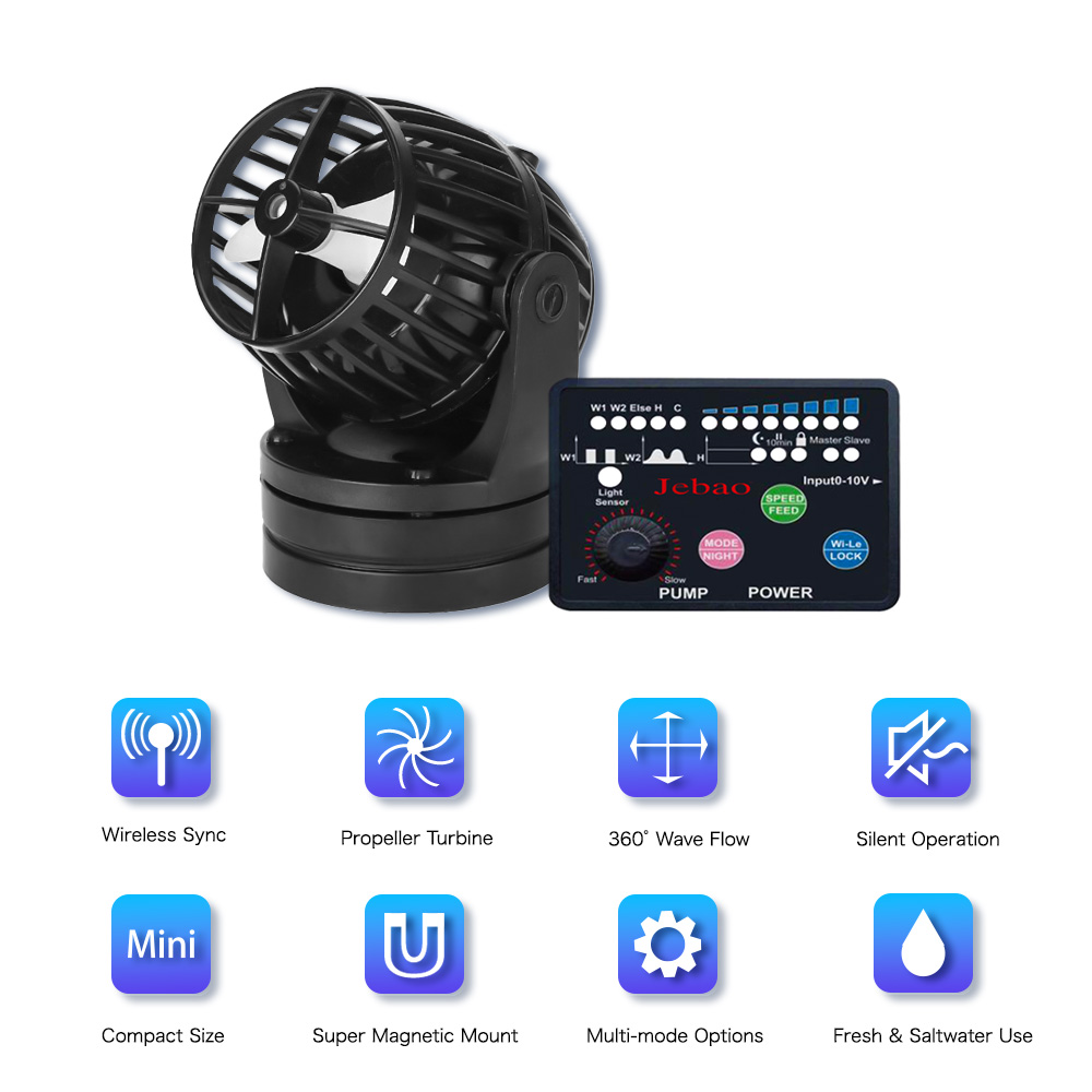 Pompa Generatrice di Onde Jeba - Reef Aquarium recensione e prezzo