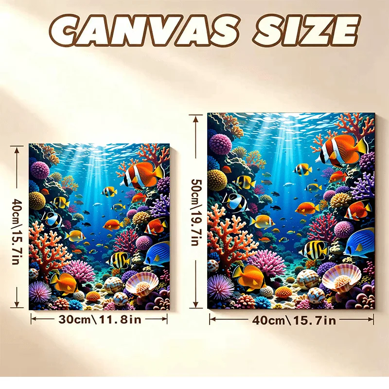 Kit per pittura a numeri, idea - Marine Coral recensione e prezzo