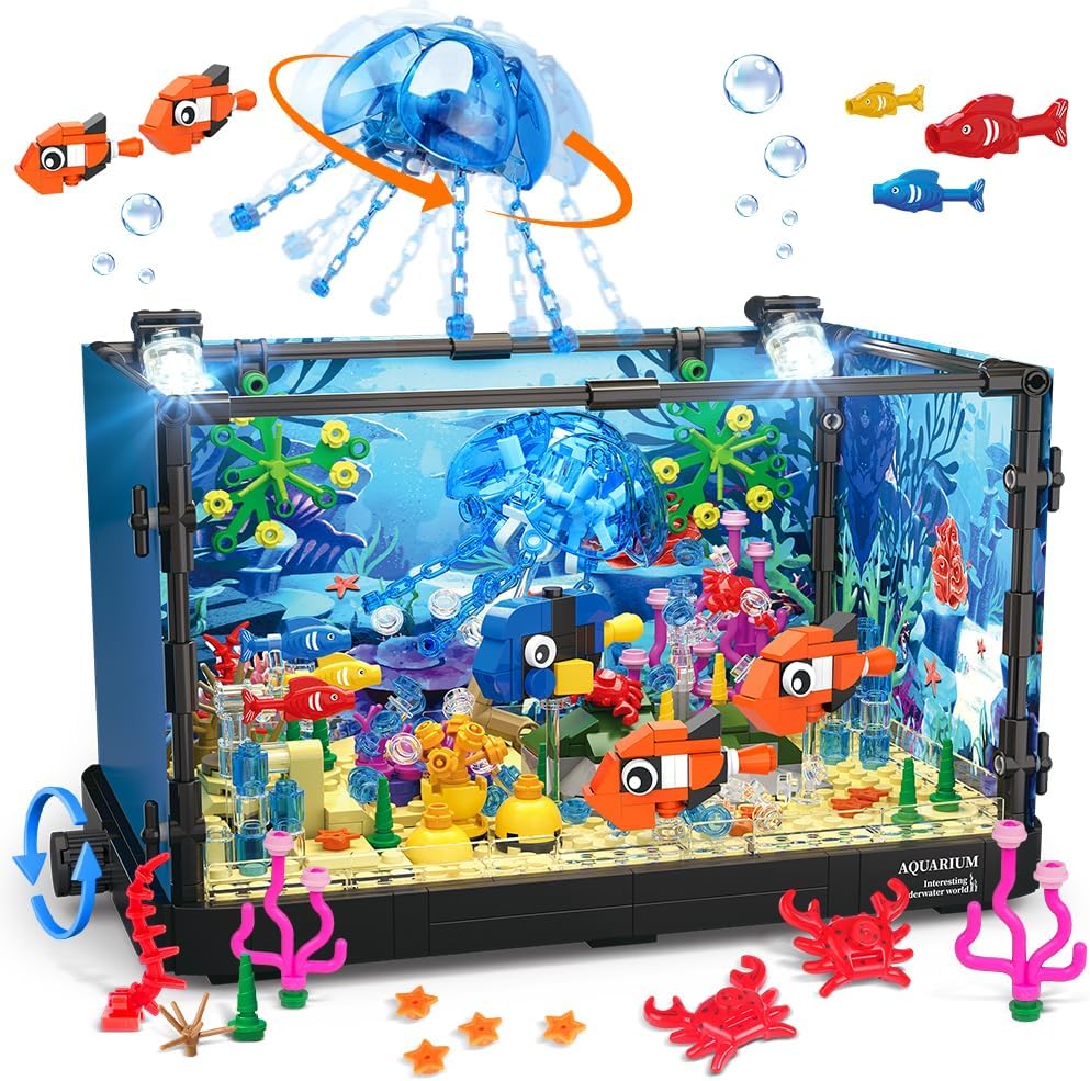 Set di blocchi per acquario co - Marine Aquarium Cube recensione e prezzo