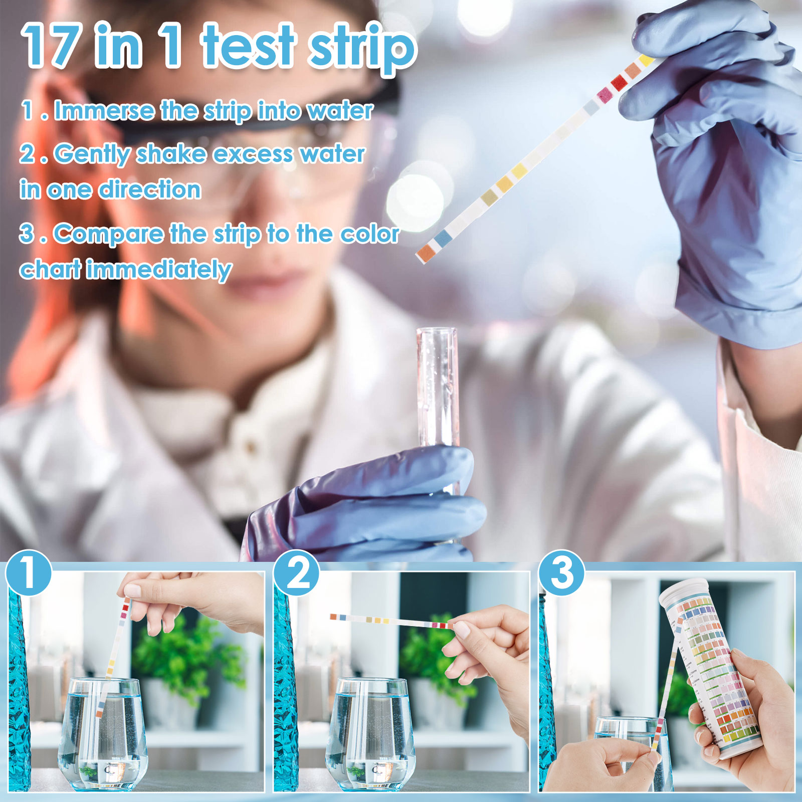 5-17 in 1 Strisce reattive per - Saltwater Tank recensione e prezzo