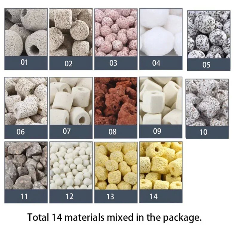250g 500g 1000g 14 Tipi Acquar - Reef Tank Filter recensione e prezzo